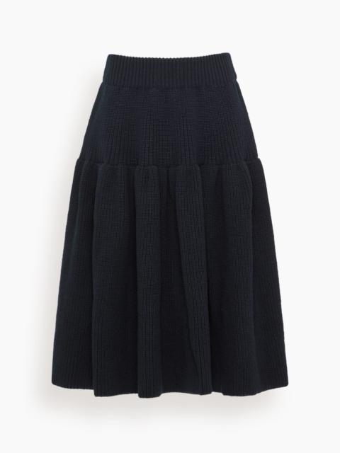 Dries Van Noten Telma Skirt in Black