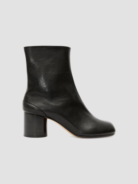 Maison Margiela Women's Tabi Split-Toe Leather Boots - Black