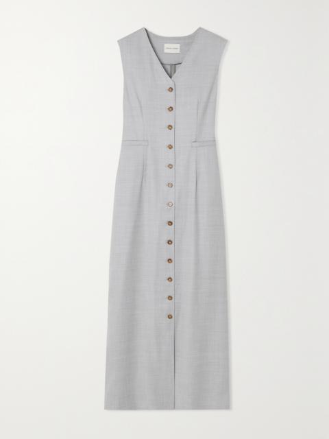 Loulou de Saison Idika Wool Midi Dress