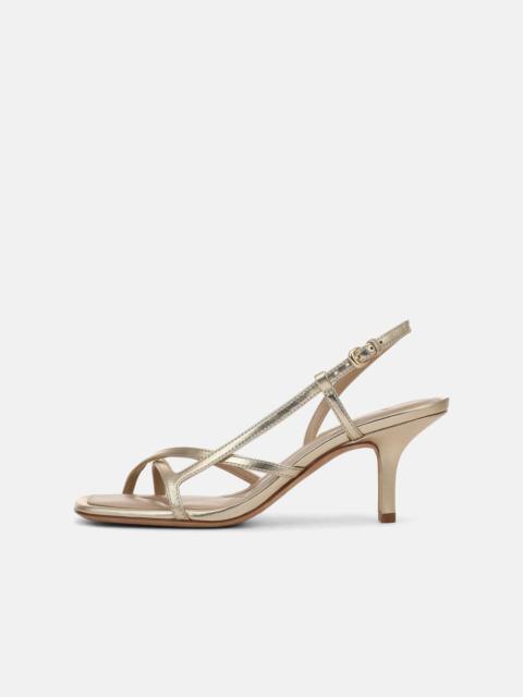 Vince Lillian Leather Slingback Sandal
