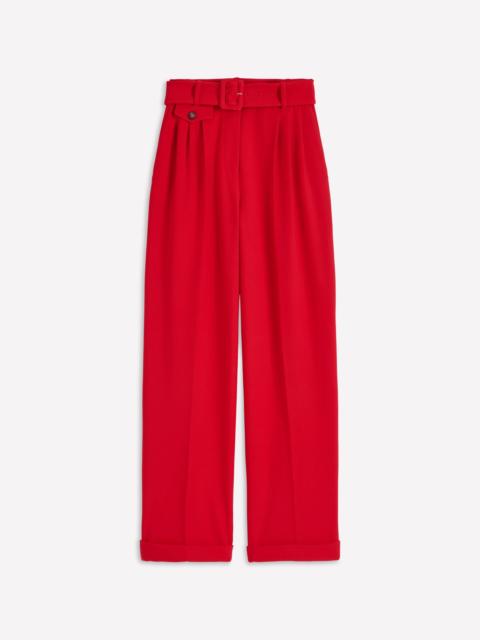 BODEN Pleat Front Pants-Chilli Pepper