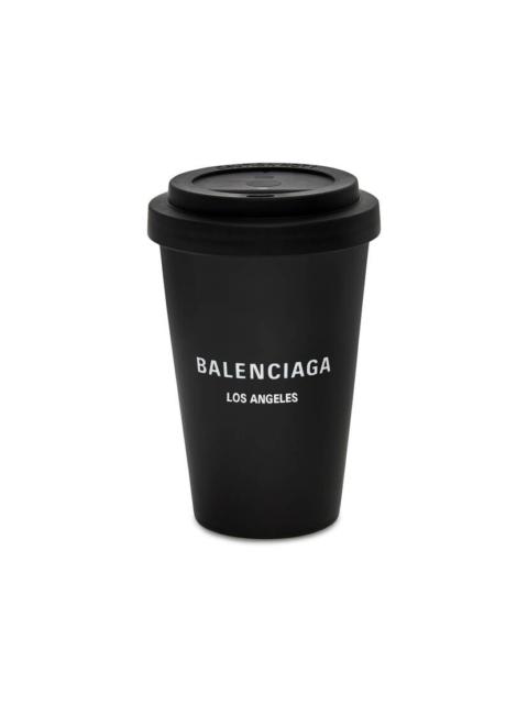 BALENCIAGA Cities Los Angeles Coffee Cup in Black