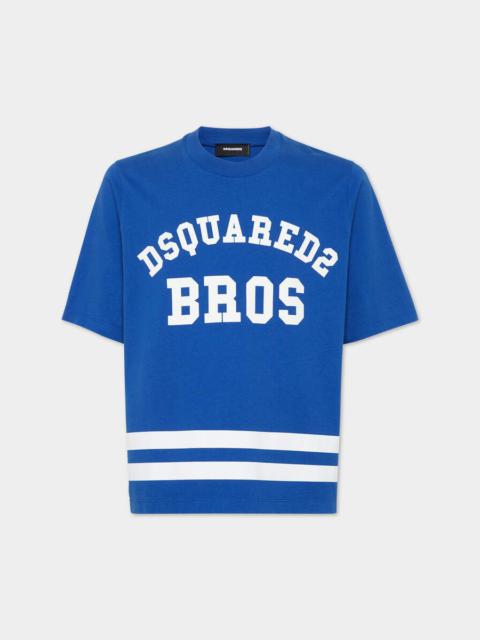 DSQUARED2 WASH FOOTBALL FIT SHORT SLEEVE T-SHIRT