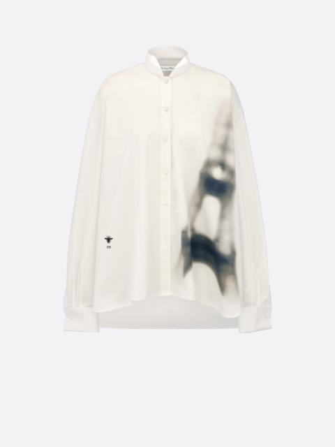 Dior Blouse with Wing Collar