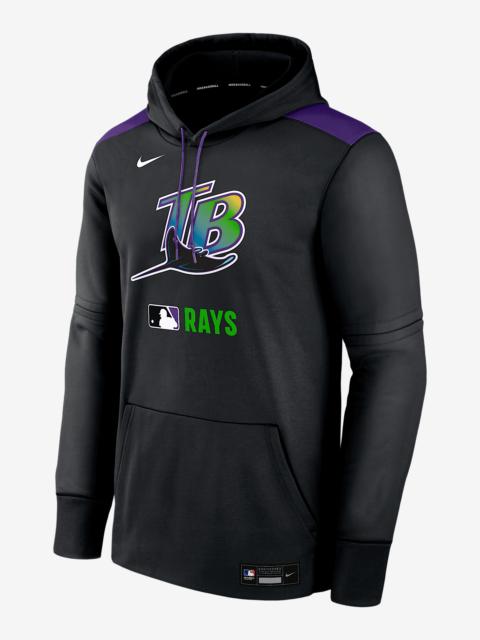Nike Tampa Bay Rays Authentic Collection Men's Nike Therma MLB Pullover Hoodie