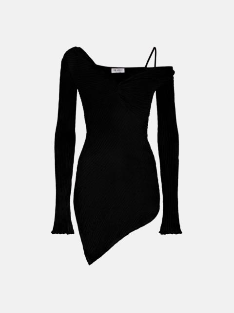 THE ATTICO ''DESAI'' BLACK MINI DRESS