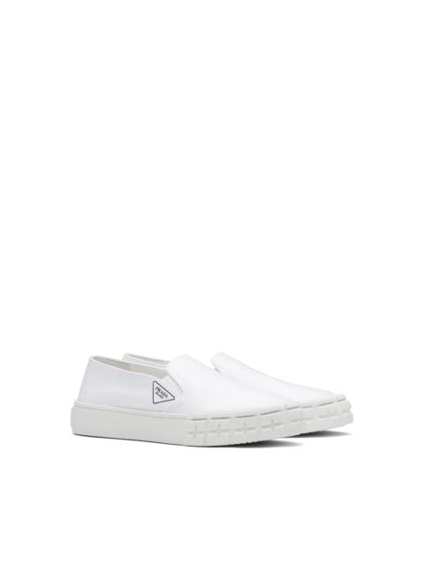 Prada Cotton gabardine Wheel slip-ons