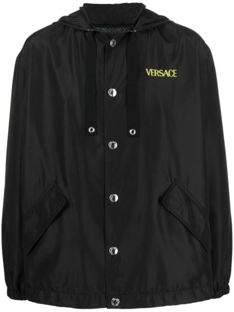 VERSACE La Maschere hooded jacket