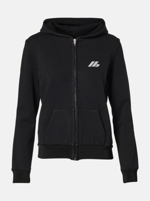 BALENCIAGA Cotton-blend jersey hoodie