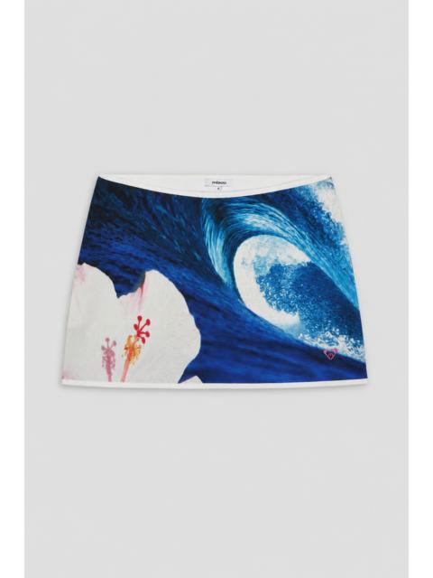 miaou ROXY ELEKTRA SKIRT - WAVE PRINT