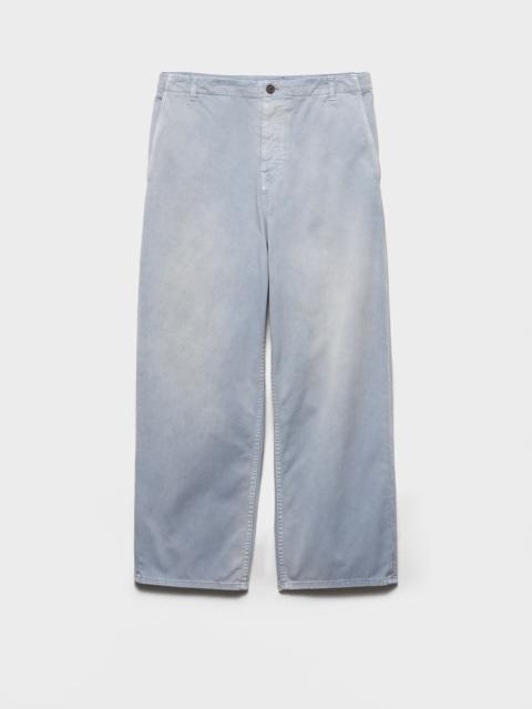 Prada Washed gabardine pants