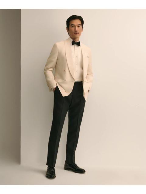 Brooks Brothers Classic Fit Wool-Linen 1818 Double-Breasted Dinner Jacket