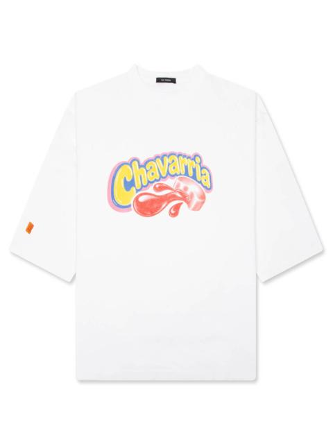 WILLY CHAVARRIA OS CHAVALOO BUFFALO TEE - SNOW WHITE