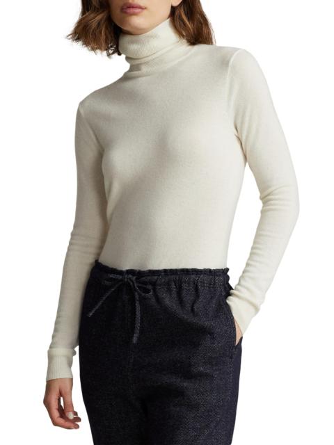 Polo Ralph Lauren Women's Cashmere Turtleneck Sweater - Cream