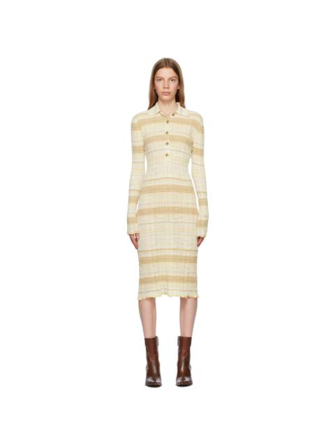 Acne Studios SSENSE Exclusive Beige Midi Dress