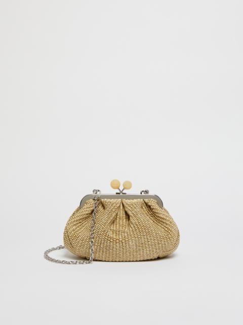 WEEKEND Max Mara PALMAS Small raffia-effect Pasticcino Bag