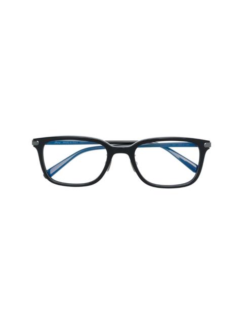 Brioni rectangular frame glasses