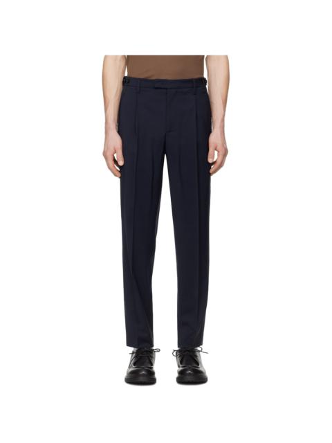 BARENA Navy Masco Tropical Trousers