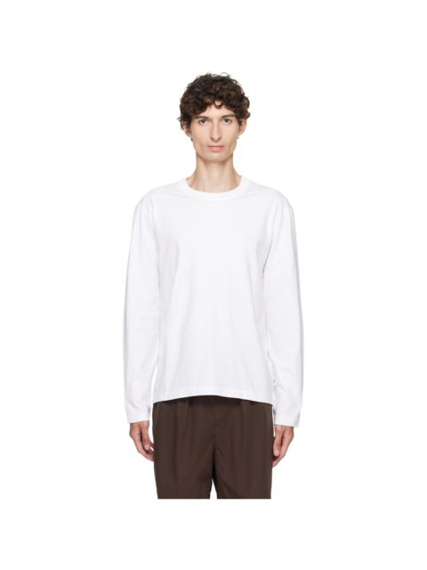 TEKLA White Long-Sleeved T-shirt