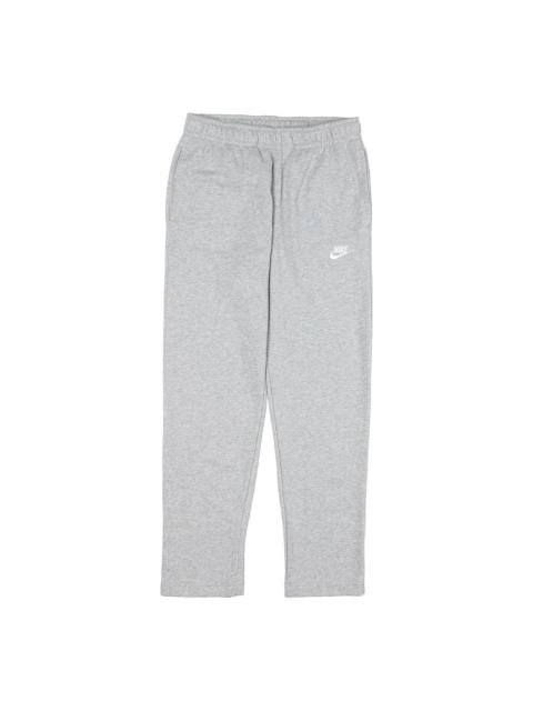 Nike Sportswear NSW CLUB PANT OH FT Athleisure Casual Sports Breathable Long Pants light grey BV2714