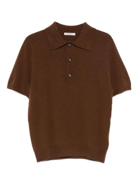 entire studios button-fastening polo shirt