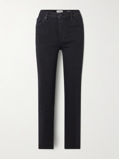 FRAME Le Sleek High-rise Straight-leg Jeans