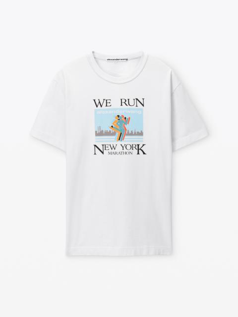 marathon tee in compact jersey