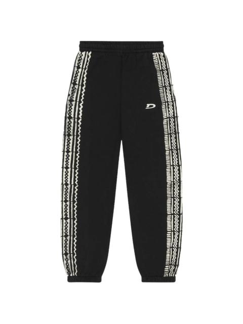 DENIM TEARS mudcloth track pants