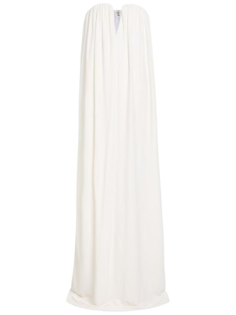 Stella Mccartney Forever Stella Strapless Crepe Gown