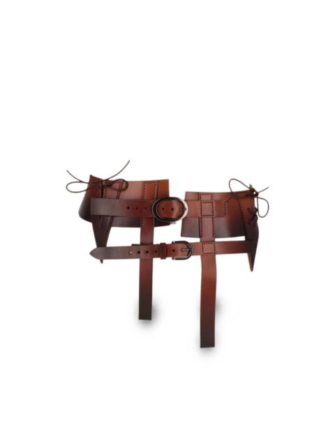 TOM FORD buckle-fastening lace-up belt