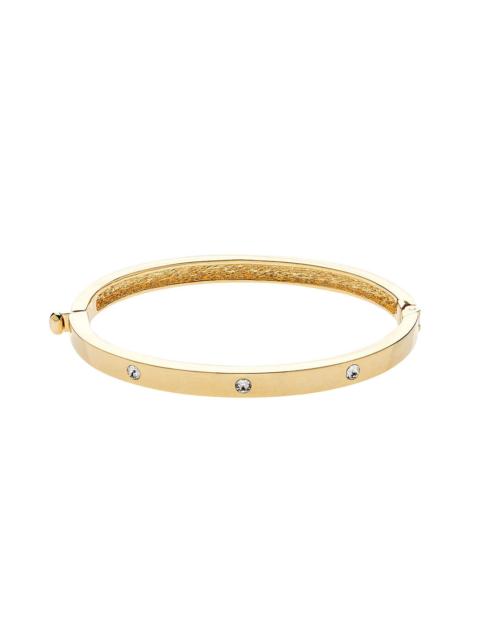 MELISSA ODABASH GOLD CRYSTAL BANGLE