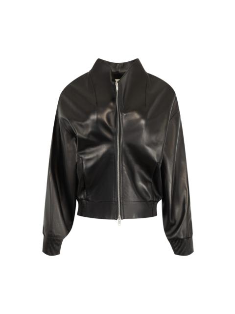 KHAITE LEATHER IXIN JACKET