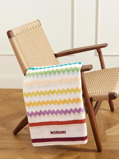 Missoni Striped Cotton-terry Throw