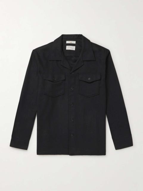 Nudie Jeans Vincent Wool-Blend Overshirt