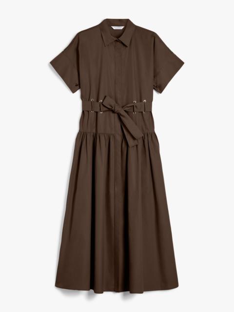 Max Mara AGORAIO Poplin shirt dress