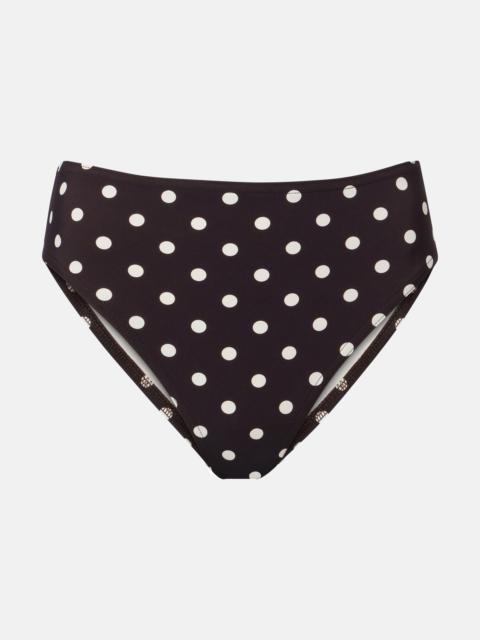KARLA COLLETTO Polka-dot bikini bottoms