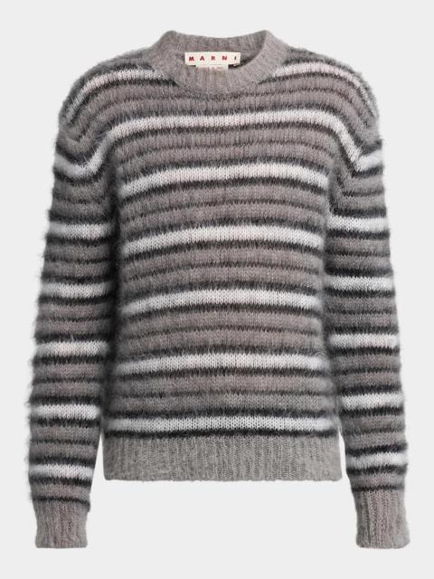 Marni Men's Mohair Striped Sweater