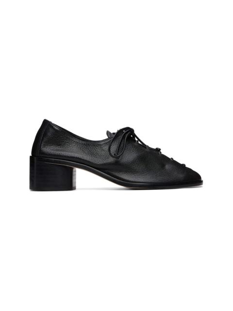 HEREU Black Plegada Heeled Heels