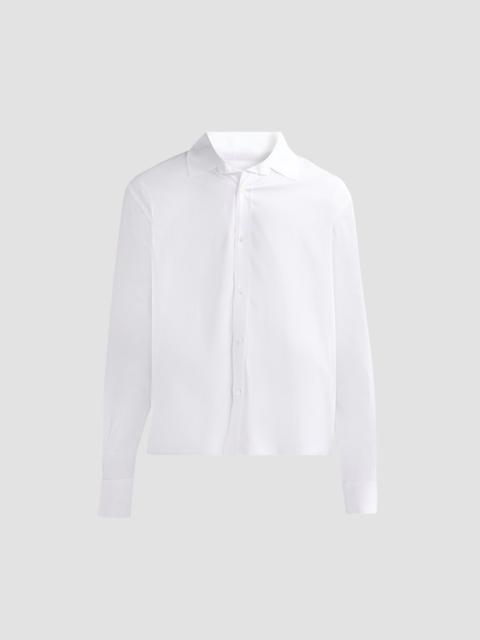 Moschino Men's Cotton Button-Front Long-Sleeve Shirt - White