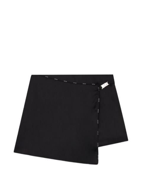 GCDS logo-trim mini skort
