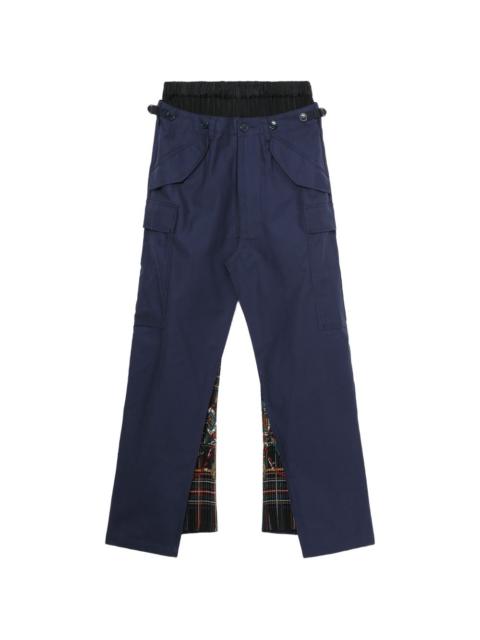 Junya Watanabe button-fastening trousers