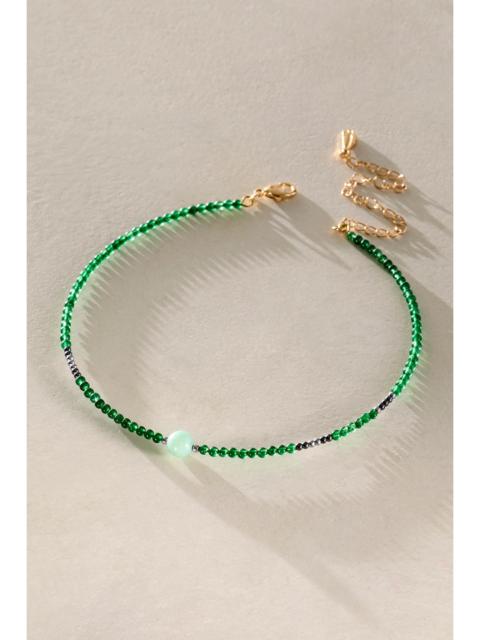 FREE PEOPLE Aria Gold Plated Structured Necklace