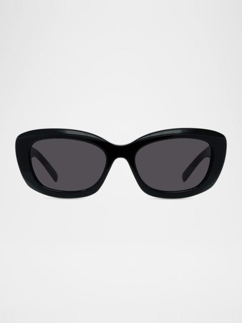 Givenchy GV Day Acetate Oval Sunglasses