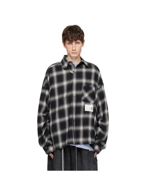 Black 2 Shirts Combined Long Sleeve Shirt