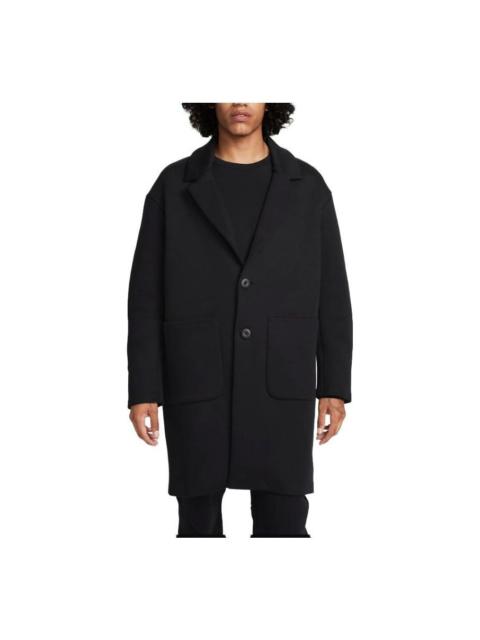 Nike Nike Sportswear Tech Fleece Reimagined Loose Fit Trench Coat 'Black' FN0602-010