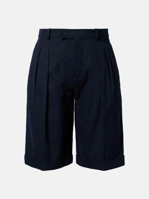 SAINT LAURENT Cotton Bermuda shorts