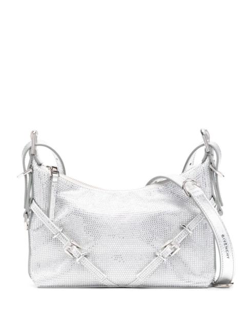 Voyou strass embellished mini shoulder bag