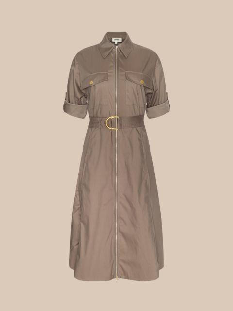 L'AGENCE Callen Shirt Dress