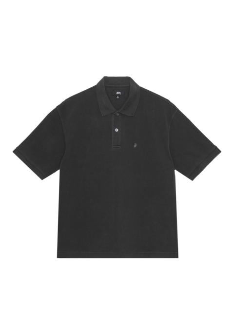 PIGMENT DYED PIQUE POLO