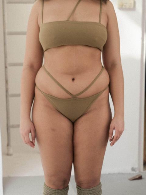 BASERANGE Nida Pants - Fine Organic Cotton Rib